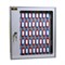 Шкаф для ключей Klesto SKB-102 на 102 ключа, серый, металл/стекло - фото 8776